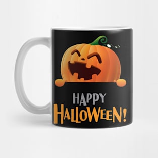 Pumpkin happy Halloween animated cartoon Mug